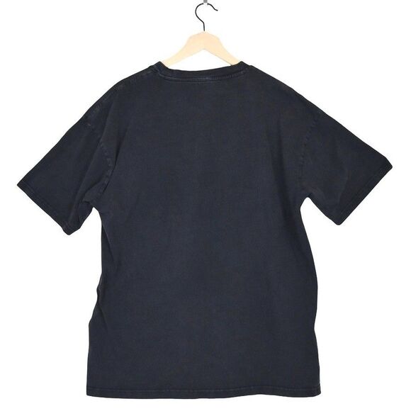 Converse Oversized Faded Black on Black Graphic Tee Streetwear Vintage Style L - Picture 3 of 7